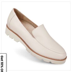 Vionic Cream Loafers